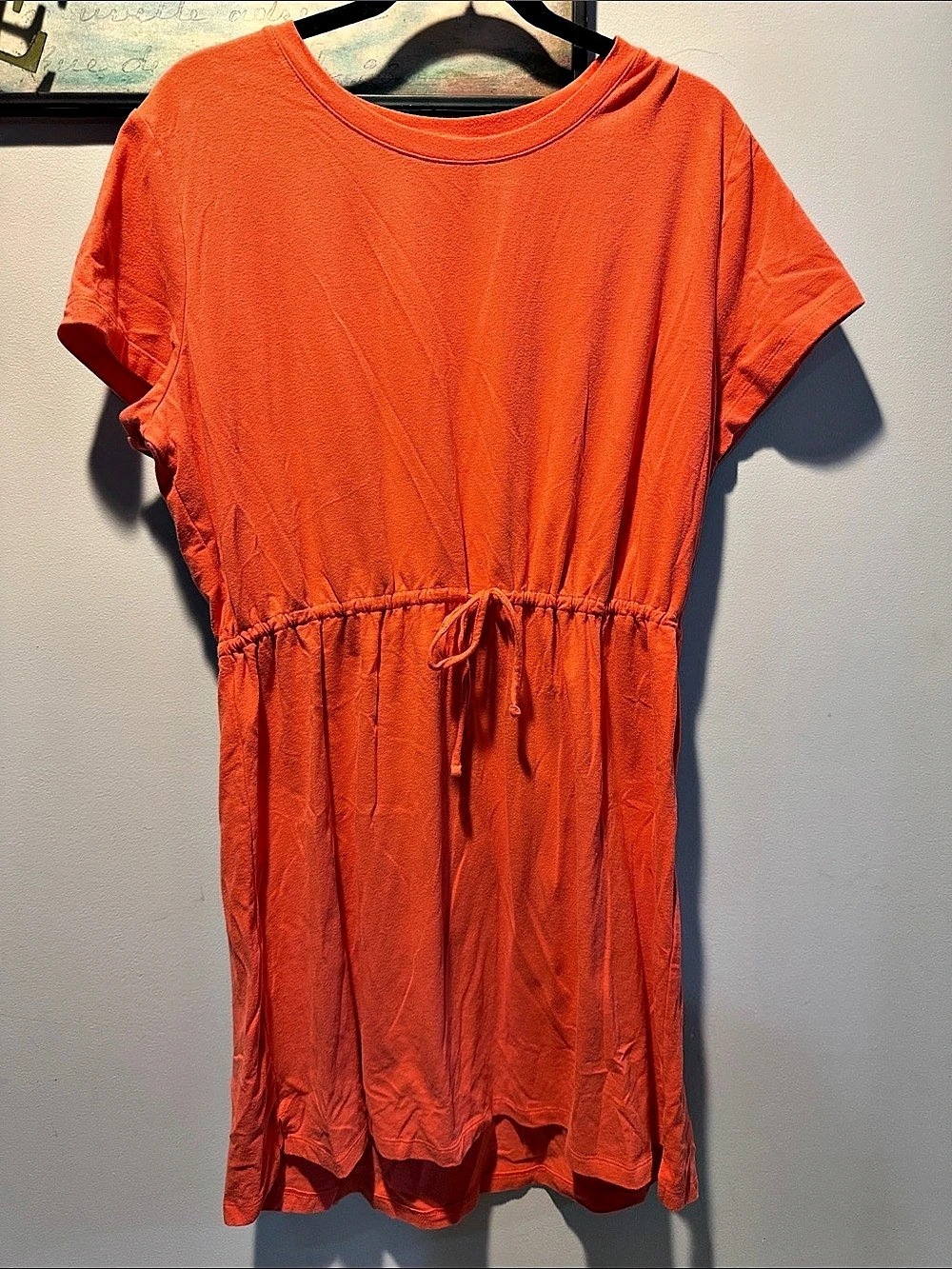 Tek Gear Orange Mini Dress Size XXL